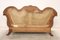 19th Century Carved Walnut Sofa 3