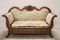 19th Century Carved Walnut Sofa 10