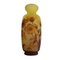Vase Cameo Art Nouveau en Verre par G. Bolon 1