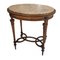 Early 19th Century Louis XVI Oval Mahogany Table with Marble Top, Image 9
