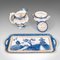 Servicio de té inglés de cerámica para 6, años 30. Juego de 16, Imagen 4