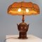 Expressionist Table Lamp by Fritz August Breuhaus De Groot for Mikado Workshops A.-G. Bonn, 1923, Image 16