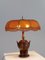 Expressionist Table Lamp by Fritz August Breuhaus De Groot for Mikado Workshops A.-G. Bonn, 1923, Image 1
