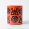 Vintage Orange Ceramic Mug from Waechtersbach, 1970s 3