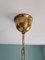 Vintage Amber Pineapple Glass Ceiling Lamp, 1970s, Image 10