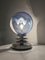 Vintage Blue Crystal Table Lampe attributed to Toni Zuccheri, Image 6