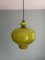 Suspension Opaline Ceiling Lamp by Hans Agne Jakobsson, 1960s 1