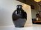 Schwarze Art Deco Keramik Vase in Fisch-Optik von Michael Andersen & Son, 1930er 9