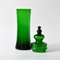 Mid-Century Italian Green Glass Jar from Empoli, 1960s 4