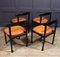 Italian Dining Chairs by Vico Magistretti, 1970s, Set of 4, Image 6