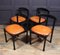 Italian Dining Chairs by Vico Magistretti, 1970s, Set of 4, Image 7