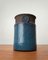 Mid-Century Scandinavian Studio Pottery Vase with Seal Ornament, 1960s 11