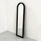 Spiegel mit schwarzem Rahmen von Anna Castelli Ferrieri für Kartell, 1980er 2