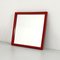 Red Frame Model 4727 Mirror by Anna Castelli Ferrieri for Kartell, 1980s, Image 1