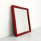 Red Frame Model 4727 Mirror by Anna Castelli Ferrieri for Kartell, 1980s, Image 2