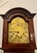 Antique Mahogany 8 Day Chiming Grandmother Clock 1920s, Image 6