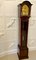 Antique Mahogany 8 Day Chiming Grandmother Clock 1920s, Image 3