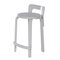 White High Model k65 Stool by Alvar Aalto for Artek, 1970s, Image 1