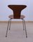 Set of Teak Desk Chairs, Denmark, 1950s 5