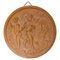Wall Plaque Sculpture Medallion Three Putti in Agricultural Scenes, 1920s 1