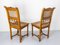 Französische Louis XIII Stühle aus Nussholz & Rohrgeflecht, 1900er, 4er Set 6