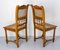 Französische Louis XIII Stühle aus Nussholz & Rohrgeflecht, 1900er, 4er Set 8