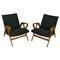 Mid-Century Bentwood Armchairs by Frantisek Jirak for Tatra, 1960s, Set of 2, Image 2