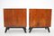 Mahogany Bedside Tables by Jindrich Halabala for from Hala, Czechoslovakia, 1950s, Set of 2 8