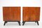 Mahogany Bedside Tables by Jindrich Halabala for from Hala, Czechoslovakia, 1950s, Set of 2, Image 8