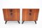 Mahogany Bedside Tables by Jindrich Halabala for from Hala, Czechoslovakia, 1950s, Set of 2 3