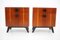 Mahogany Bedside Tables by Jindrich Halabala for from Hala, Czechoslovakia, 1950s, Set of 2, Image 2