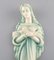 Art Deco Wall Figure in Glazed Ceramics Madonna Wall Figure from Goldscheider, Austria, Image 2