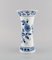 Jarrón Meissen antiguo de porcelana azul, década de 1900, Imagen 3