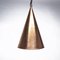 Danish Hand-Hammered Copper Pendant Lamp from E. S. Horn Aalestrup, 1950s 2