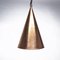 Danish Hand-Hammered Copper Pendant Lamp from E. S. Horn Aalestrup, 1950s, Image 2