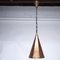 Danish Hand-Hammered Copper Pendant Lamp from E. S. Horn Aalestrup, 1950s 3