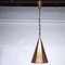 Danish Hand-Hammered Copper Pendant Lamp from E. S. Horn Aalestrup, 1950s, Image 3