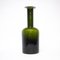 Große grüne Vase von Otto Brauer für Holmegaard, 1960er 1