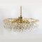 Brass and Crystal Glass Chandeliers from Bakalowits & Söhne, 1960s, Set of 2, Image 6