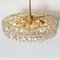 Brass and Crystal Glass Chandeliers from Bakalowits & Söhne, 1960s, Set of 2, Image 13