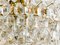 Brass and Crystal Glass Chandeliers from Bakalowits & Söhne, 1960s, Set of 2 10