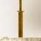 Large Glass and Brass Pendant attributed to Doria, 1970s, Image 7