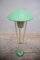 Expo 58 Green Mushroom Floor Lamp from BEGA, 1950 6