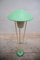 Lampada da terra Expo 58 a fungo verde di BEGA, anni '50, Immagine 6