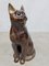 Vintage Ceramic Cat Statue, Image 1