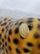 Italienische handgefertigte Vintage Keramik Leopard Gepard Skulptur 4