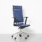 Blue Leather Open Up Executive Chair from Sedus, Image 1