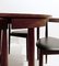 Mid-Century Modern Dining Table and Chairs by Hans Olsen for Røjle, Set of 5 9