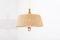 Raffia Pendant Lamp from Temde, Switzerland, 1950s 10