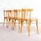 Bentwood Honey Beech Bentwood Dining Chairs, 1970s, Set of 4 10